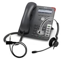 SNOM 710 + Jabra BIZ 2300 Mono + Adapterkabel 8800-00-25