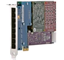 Digium AEX842E 1x Quad FXS + 2x FXO + HW EC