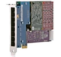 Digium AEX850E 1x Quad FXS + 1x FXS + HW EC